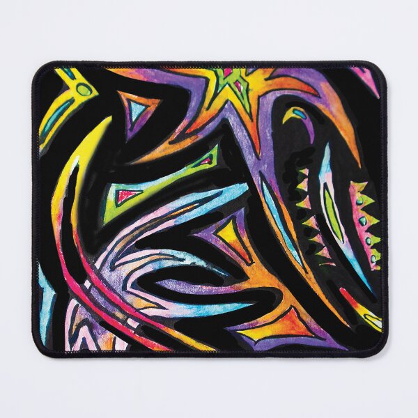 Item preview, A wild frenzy of abstract color and shape designed and sold by AmenerasImagery.