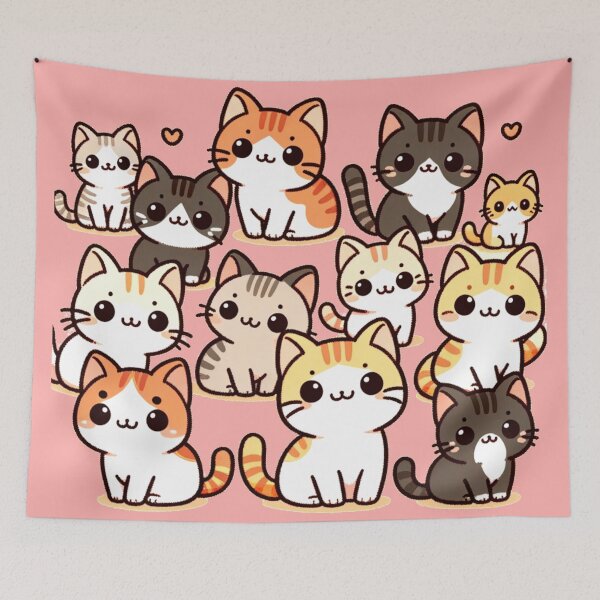 Item preview, "Cuddly Kitten Parade"✨ designed and sold by TakashiS.