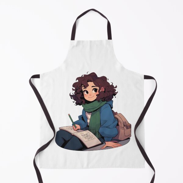 Item preview, Girl sitting on a bench Hooky Style #4 designed and sold by AIrtisticPrints.
