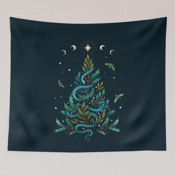 Item preview, Serpentine Christmas Tree designed and sold by episodicDrawing.