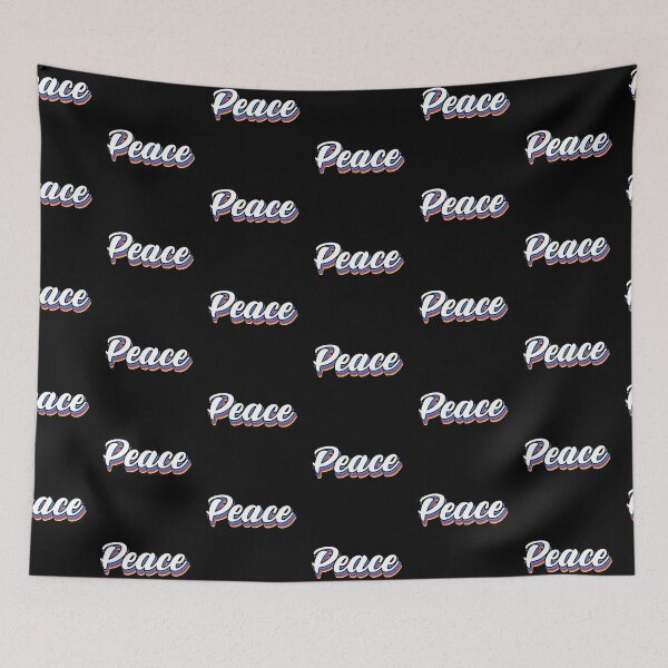 Item preview, Peace eighties retro designed and sold by Krissys-Art.
