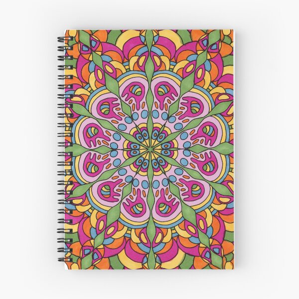 Item preview, Brightly Colored Geometric Mandala designed and sold by inklets.