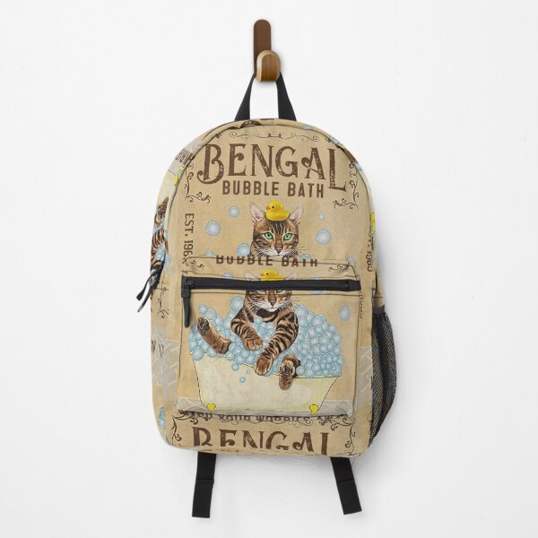 Item preview, Bengal Cat Bubble Bath cute cat lover designed and sold by SameeraDammeyer.