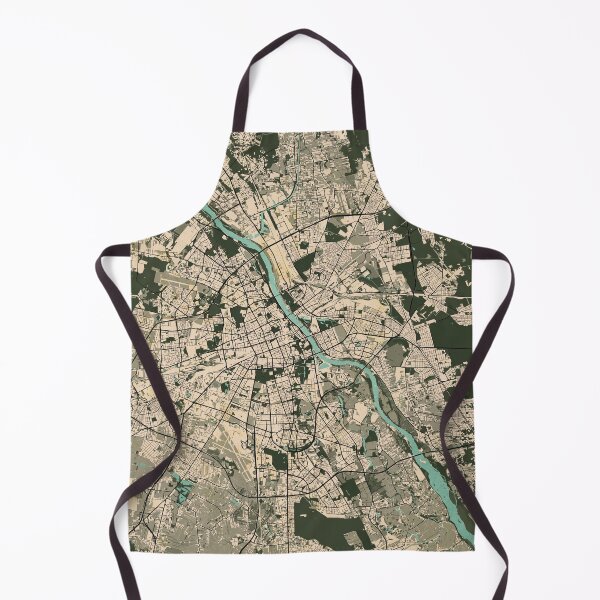 Item preview, Warsaw City Map of Poland  - Vintage designed and sold by deMAP.
