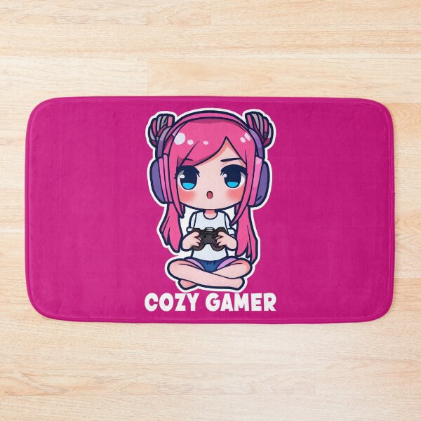 Item preview, Cozy Gamer, Colorful, Cool Kawaii Design, Geek, Video Games, Gamer Girl designed and sold by Porcupine Tees ⭐⭐⭐⭐⭐.