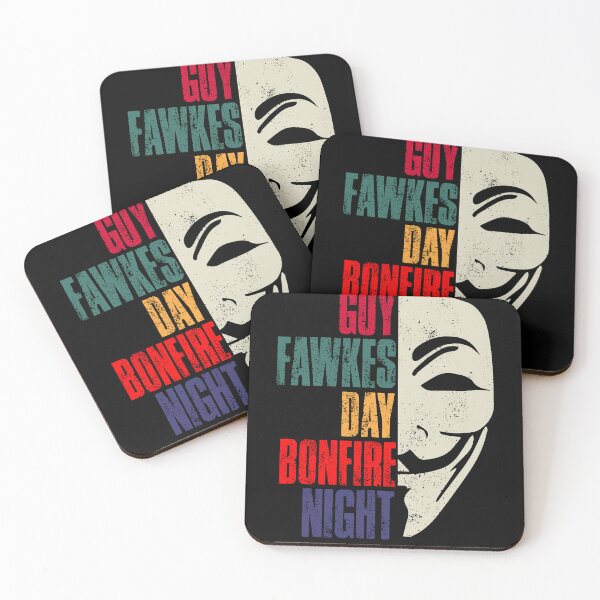 Item preview, GUY FAWKES DAY | BONFIRE NIGHT | I CAME I SAW I CONQUERED | RED | Remember The Fifth Of November designed and sold by justypun.