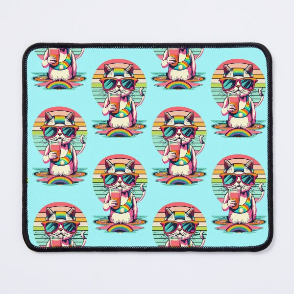 Item preview, Cute cat with cool glasses designed and sold by AnontGraphicLab.