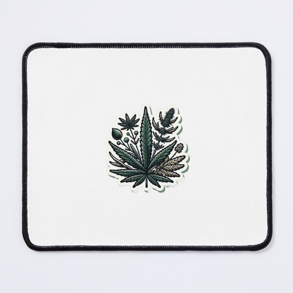 Item preview, 420 MaryJane Leaves Art Illustration Vintage Design designed and sold by Artisan ECHO.