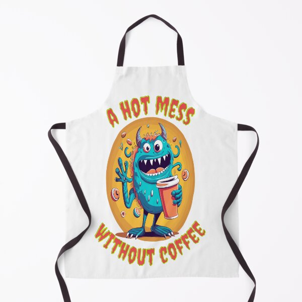 Item preview, A hot mess without coffee designed and sold by WondersByMel.