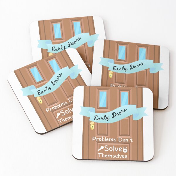 Item preview, Early Doors/ Problems Don't Solve Themselves designed and sold by ishitastore08.