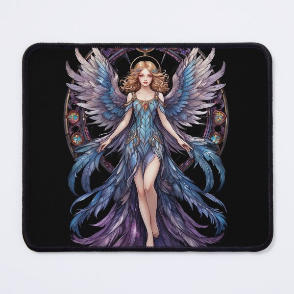 Item preview, Stained Glass Angel Pattern designed and sold by Desfix.
