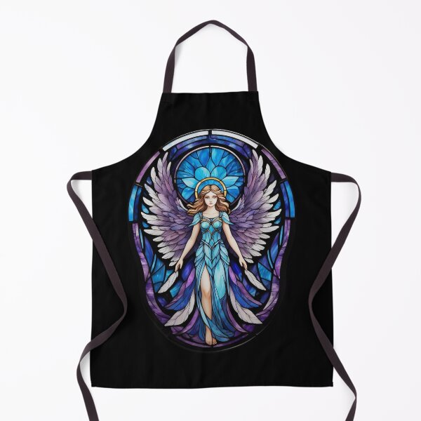 Aperçu de l'œuvre Motif d'ange en vitrail créée et vendue par Desfix.
