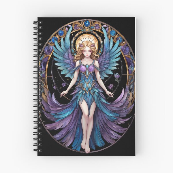 Aperçu de l'œuvre Motif d'ange en vitrail créée et vendue par Desfix.