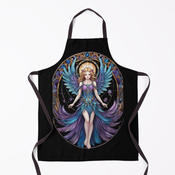 Aperçu de l'œuvre Motif d'ange en vitrail créée et vendue par Desfix.