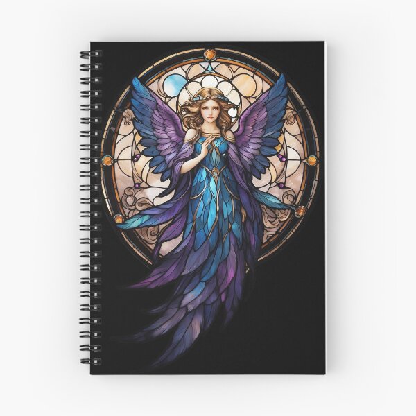 Aperçu de l'œuvre Motif d'ange en vitrail créée et vendue par Desfix.