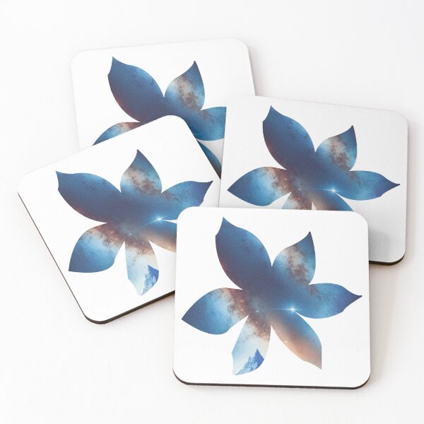 Item preview, Blue Galaxy Flower designed and sold by nimmitrends.