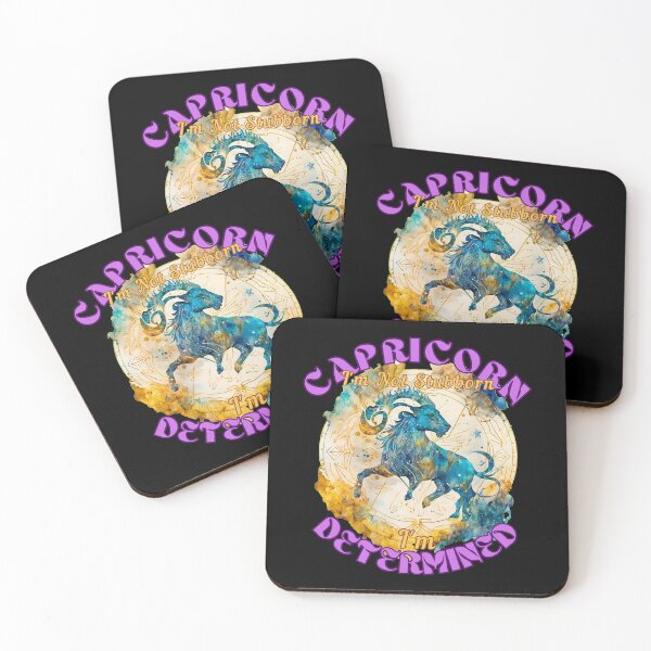 Item preview, Capricorn: I'm Not Stubborn, I'm Determined. capricorn girl designed and sold by ZodiacWonders.
