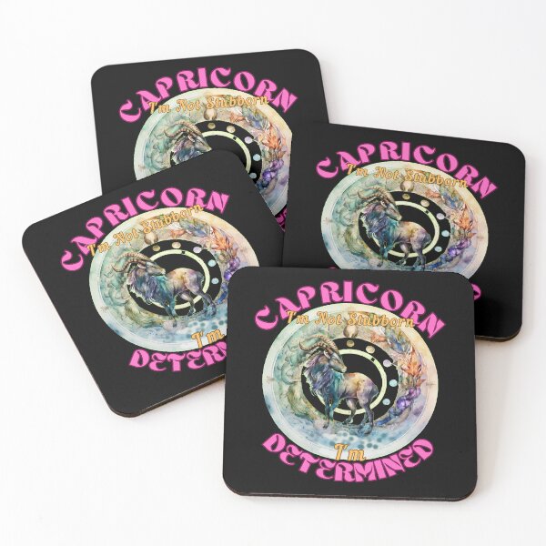 Item preview, Capricorn: I'm Not Stubborn, I'm Determined. capricorn saying designed and sold by ZodiacWonders.