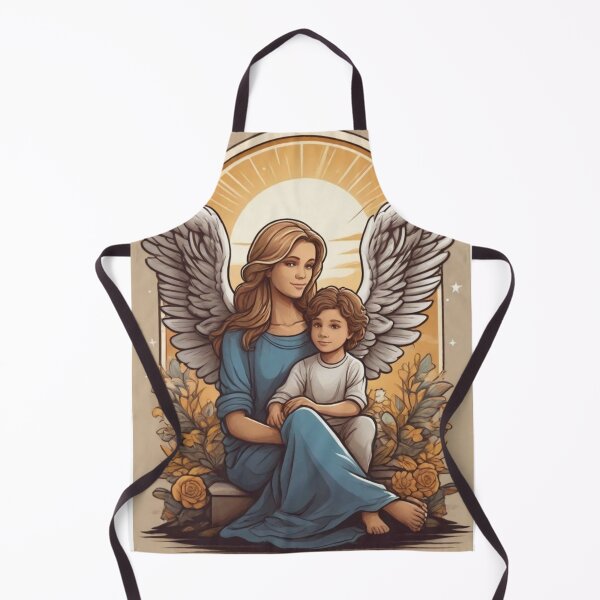 Item preview, Divine Harmony: Female Angel and Child designed and sold by Fenomena Designs.