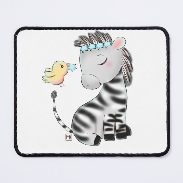 Item preview, Zebra | Zebra Lovers - Zebra and bird designed and sold by FennyWijayaMomo.