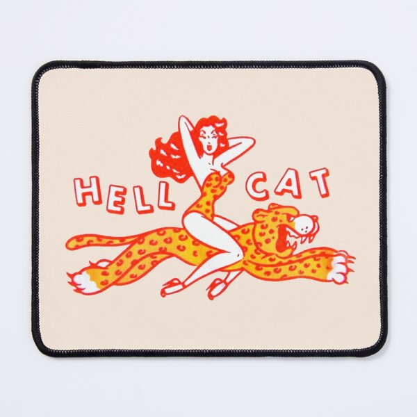 Item preview, Hell Cat Leopard Rider designed and sold by Corinne Alexa Jackson.