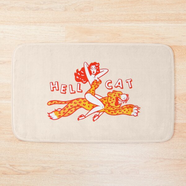 Item preview, Hell Cat Leopard Rider designed and sold by Corinne Alexa Jackson.