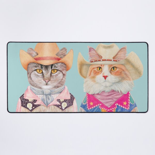 Item preview, Rodeo Cats - Tabby and Longhaired Ginger Cat designed and sold by AnimalCrew.