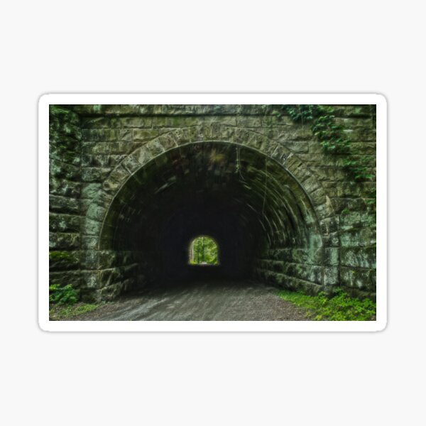 Light at the end of the Tunnel Sticker