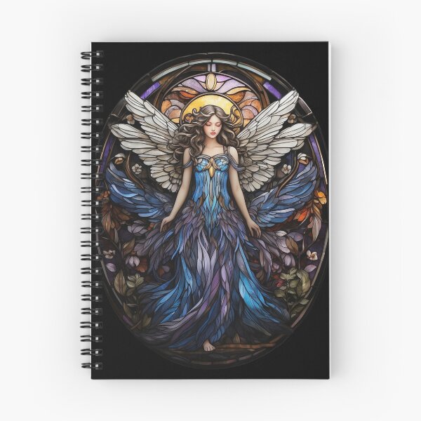Aperçu de l'œuvre Motif d'ange en vitrail créée et vendue par Desfix.