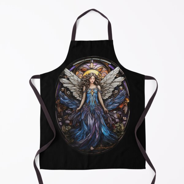 Aperçu de l'œuvre Motif d'ange en vitrail créée et vendue par Desfix.