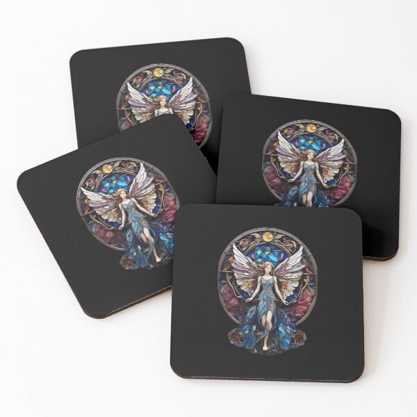 Item preview, Stained Glass Angel Pattern designed and sold by Desfix.
