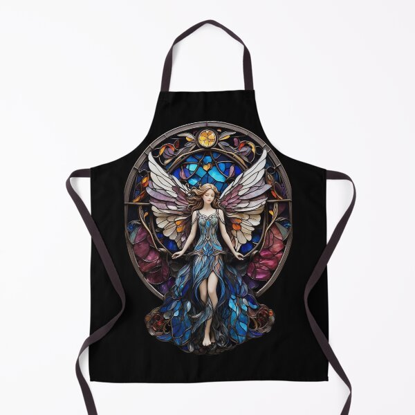 Aperçu de l'œuvre Motif d'ange en vitrail créée et vendue par Desfix.