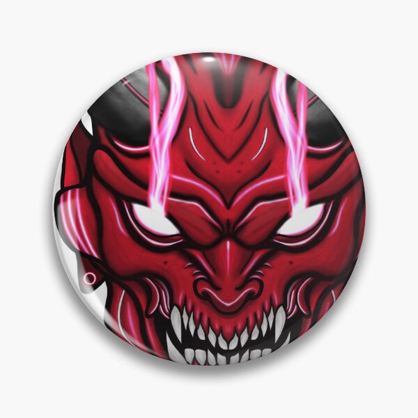 Item preview, Oni neón  designed and sold by jihaoArt.