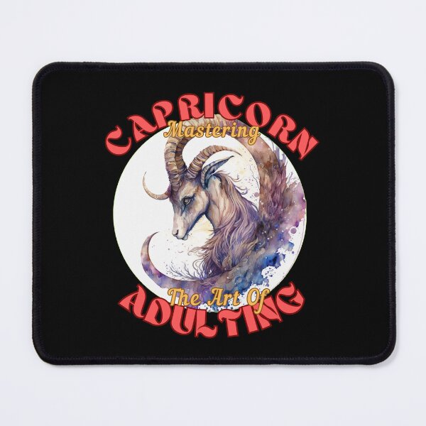Item preview, Capricorn: Mastering The Art Of Adulting. capricorn astrology designed and sold by ZodiacWonders.