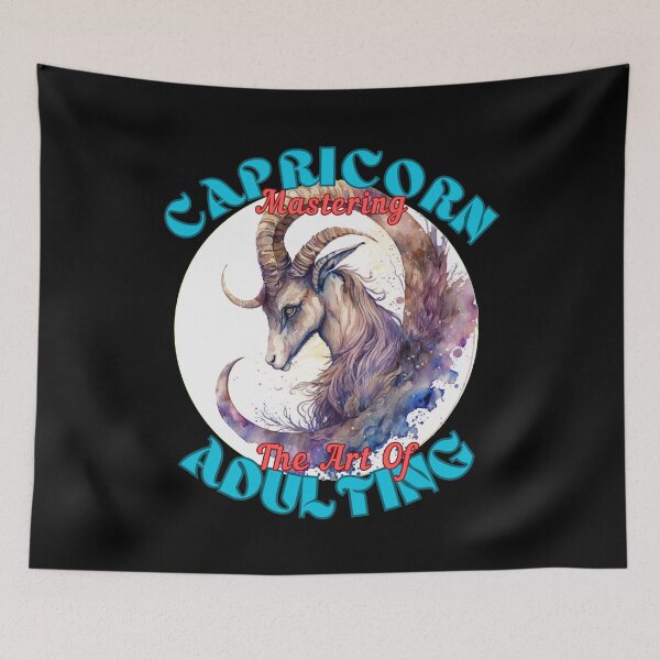 Item preview, Capricorn: Mastering The Art Of Adulting. capricorn birthday designed and sold by ZodiacWonders.
