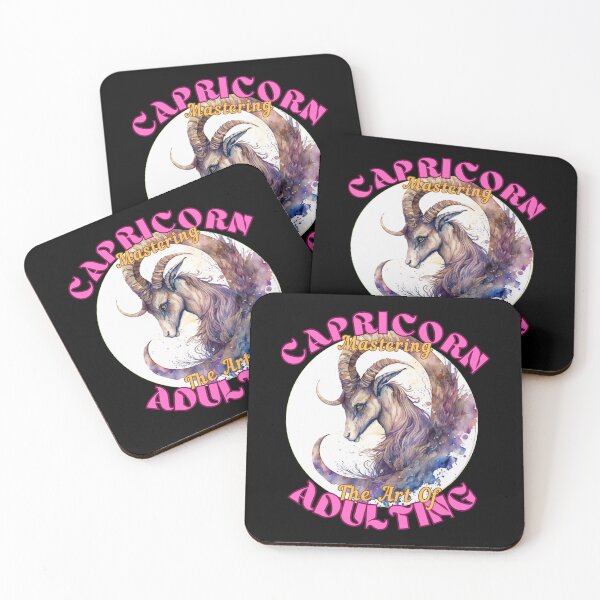 Item preview, Capricorn: Mastering The Art Of Adulting. capricorn constellation designed and sold by ZodiacWonders.