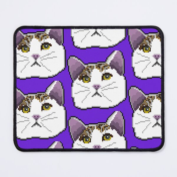 Item preview, Cute Chunky White Cat - Charlie designed and sold by Knocked-Out.