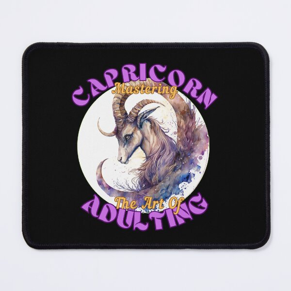 Item preview, Capricorn: Mastering The Art Of Adulting. capricorn girl designed and sold by ZodiacWonders.