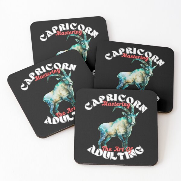 Item preview, Capricorn: Mastering The Art Of Adulting. capricorn season designed and sold by ZodiacWonders.