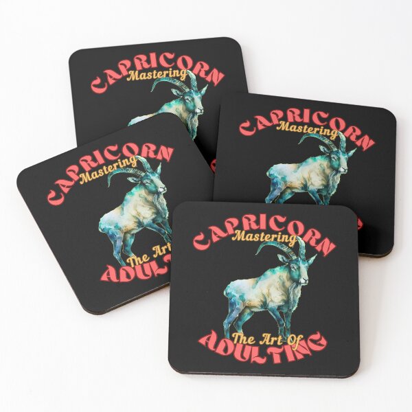 Item preview, Capricorn: Mastering The Art Of Adulting. capricorn quotes designed and sold by ZodiacWonders.