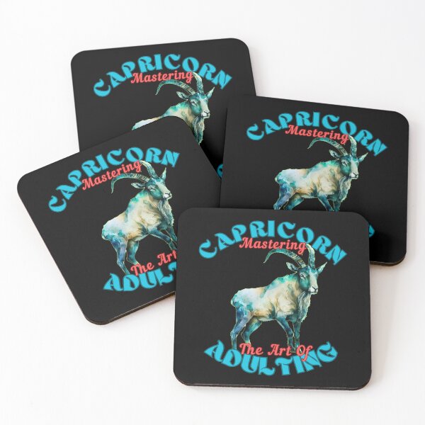 Item preview, Capricorn: Mastering The Art Of Adulting. capricorn lover designed and sold by ZodiacWonders.