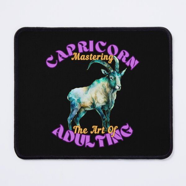 Item preview, Capricorn: Mastering The Art Of Adulting. capricorn goddess designed and sold by ZodiacWonders.