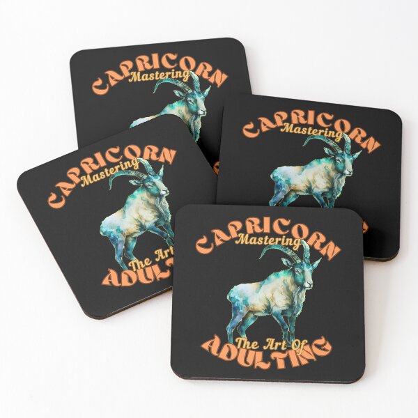 Item preview, Capricorn: Mastering The Art Of Adulting. awesome capricorn designed and sold by ZodiacWonders.