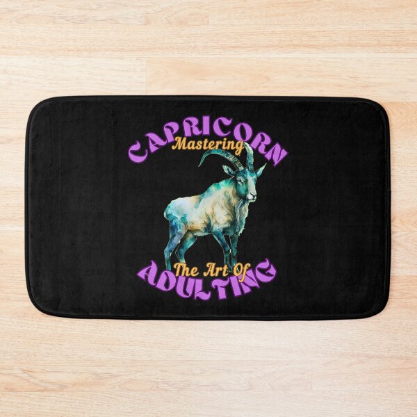 Item preview, Capricorn: Mastering The Art Of Adulting. capricorn goddess designed and sold by ZodiacWonders.