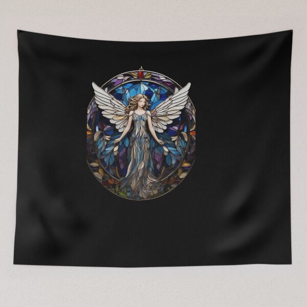 Item preview, Stained Glass Angel Pattern designed and sold by Desfix.