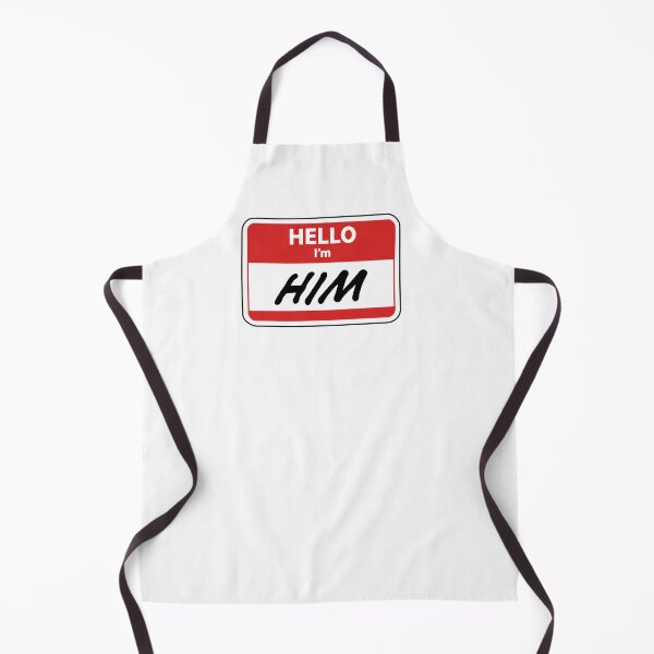 Item preview, "I'm him" Nametag designed and sold by Tom's Drawn Things.