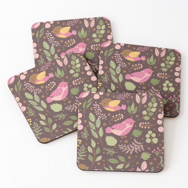 Item preview, Autumn Birds Pattern 1 designed and sold by marknprints.