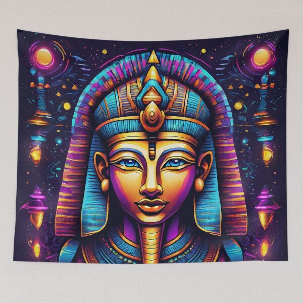 Item preview, a close up of an egyptian woman's face designed and sold by Enga6.
