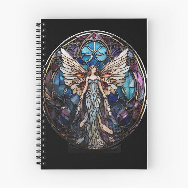 Aperçu de l'œuvre Motif d'ange en vitrail créée et vendue par Desfix.