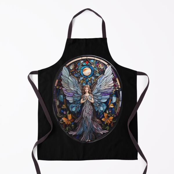 Aperçu de l'œuvre Motif d'ange en vitrail créée et vendue par Desfix.